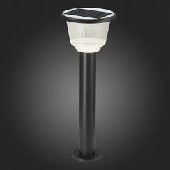 SL9502.405.01 Светильник уличный наземный ST-Luce Черный/Черный, Прозрачный LED 1*2W 3000-6000K SOLARIS