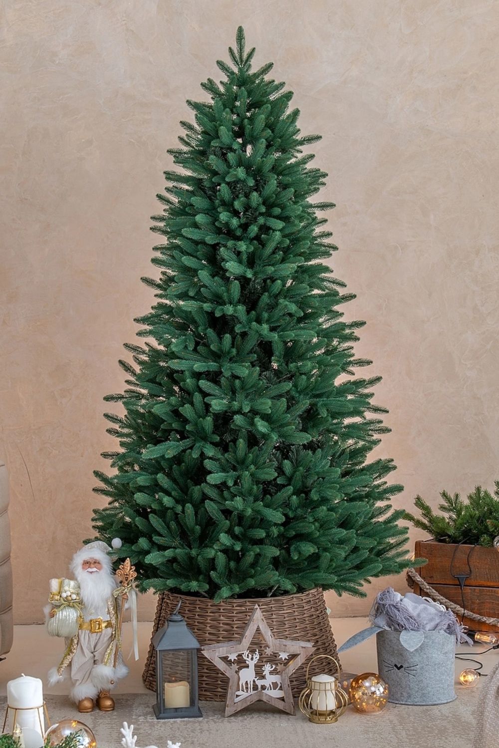 Ель голубая «Французская» (Литая+пвх) от 1,5 м до 2,4 м