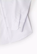 Рубашка белая для мальчиков классическая