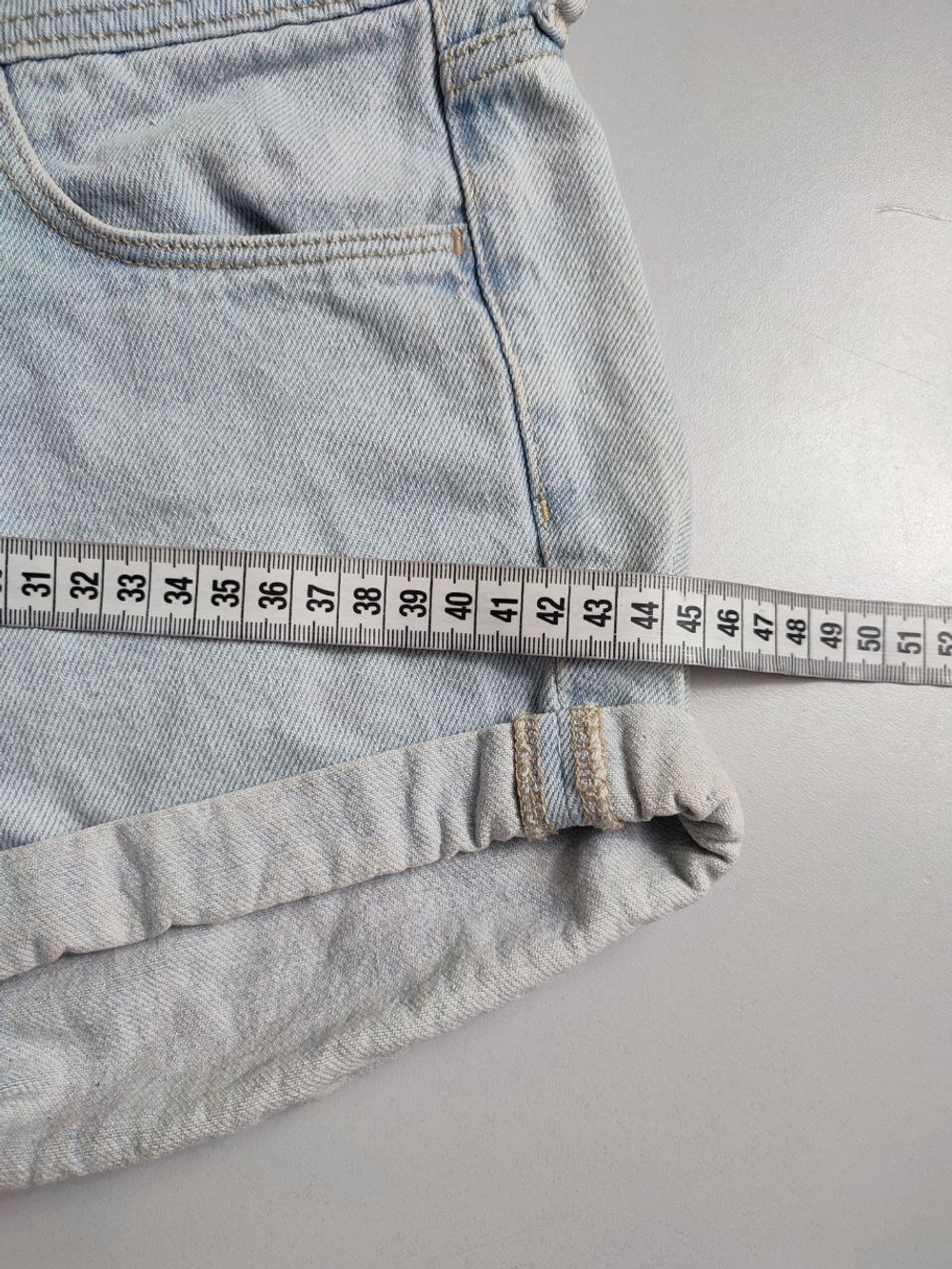 Шорты H&M джинсовые  короткие 40 размер