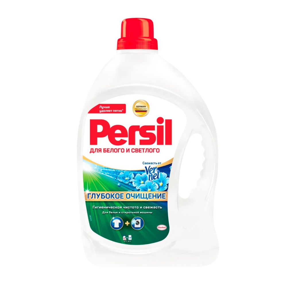 Гель для стирки Persil для белого и светлого Глубокое очищение 1,69 л