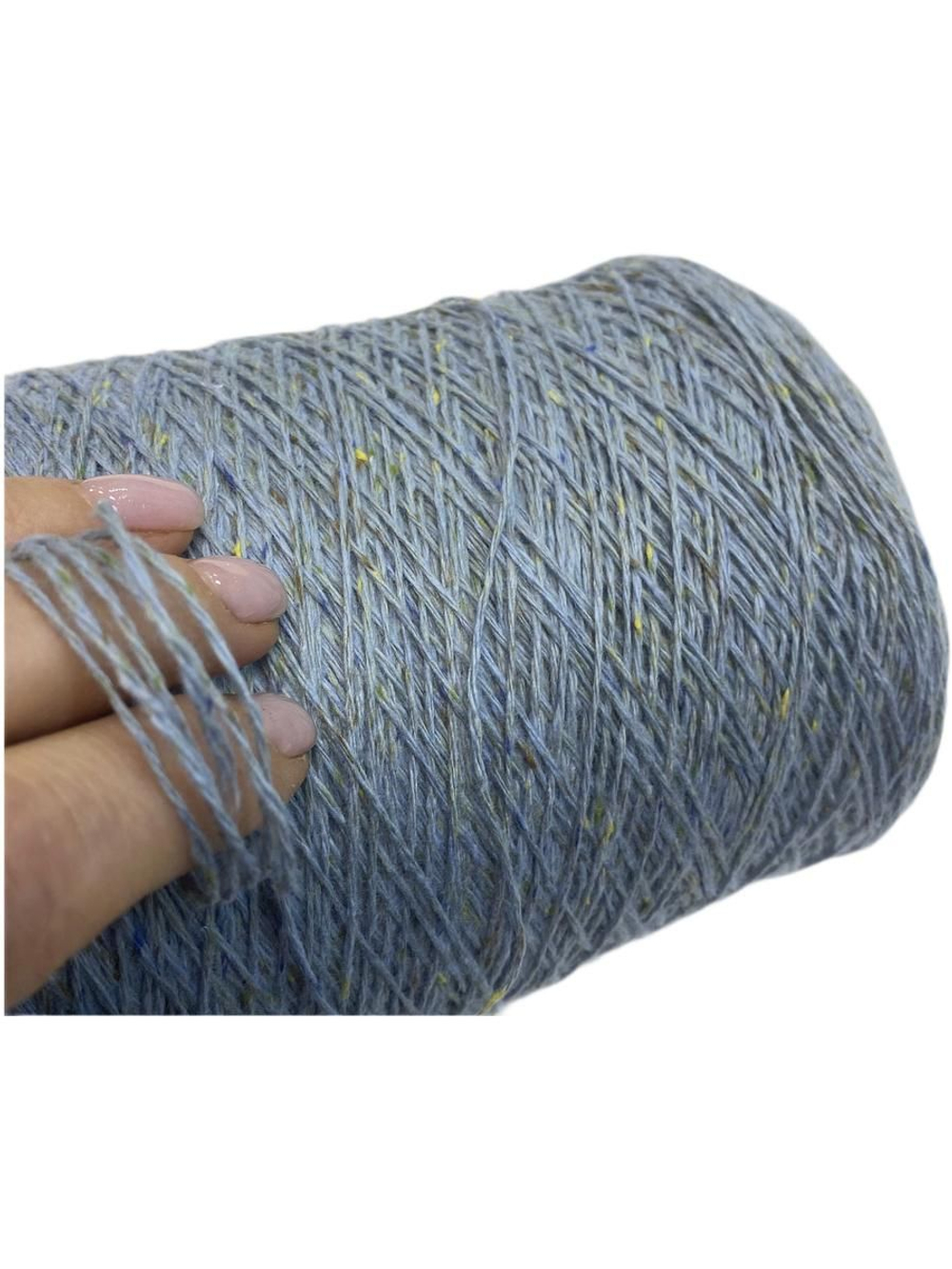Пряжа на бобине (Италия) 60% кашемир 30% шелк 5% меринос 5% вискоза 100г-500м 345г