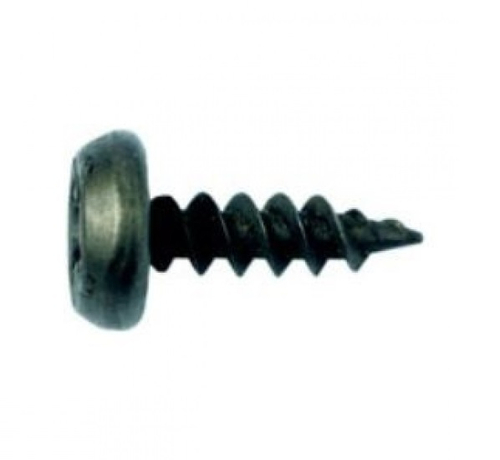 Саморез клоп черный острый. 11 мм