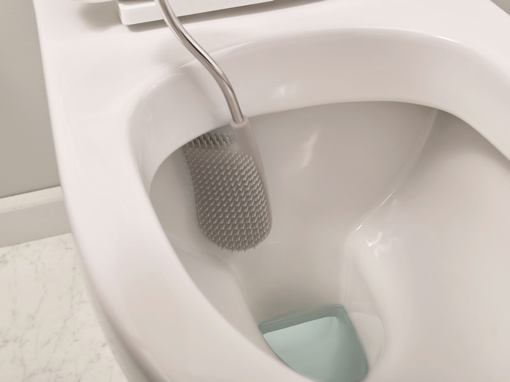 Ершик для унитаза с отсеком для хранения flex™ plus, серый