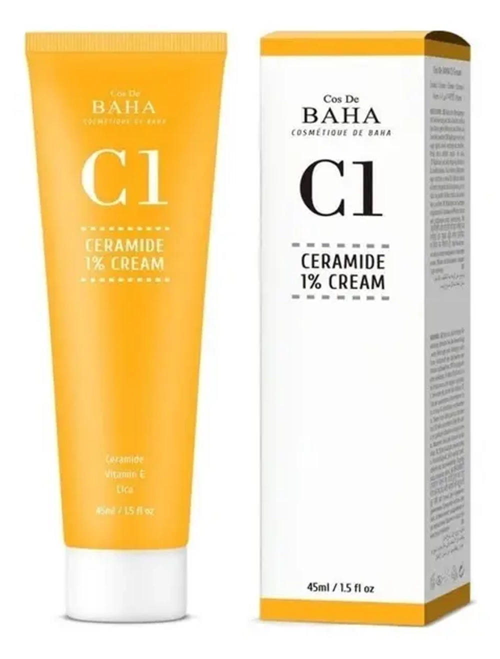 Cos de Baha Ceramide Gel Cream Увлажняющий крем-гель для лица с церамидами 45мл