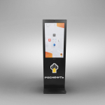 Интерактивный сенсорный киоск BM BlackGlass+ 43"