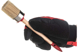 Круглая кисть ЗУБР УНИВЕРСАЛ - МАСТЕР, светлая щетина, деревянная ручка, №8х35мм 01501-35