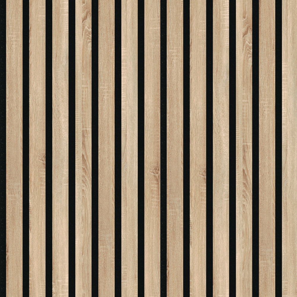 Панель Стеновая Акустическая Stella Comfort Standart Дуб Сонома 2780х600х9 (уп.1шт.)