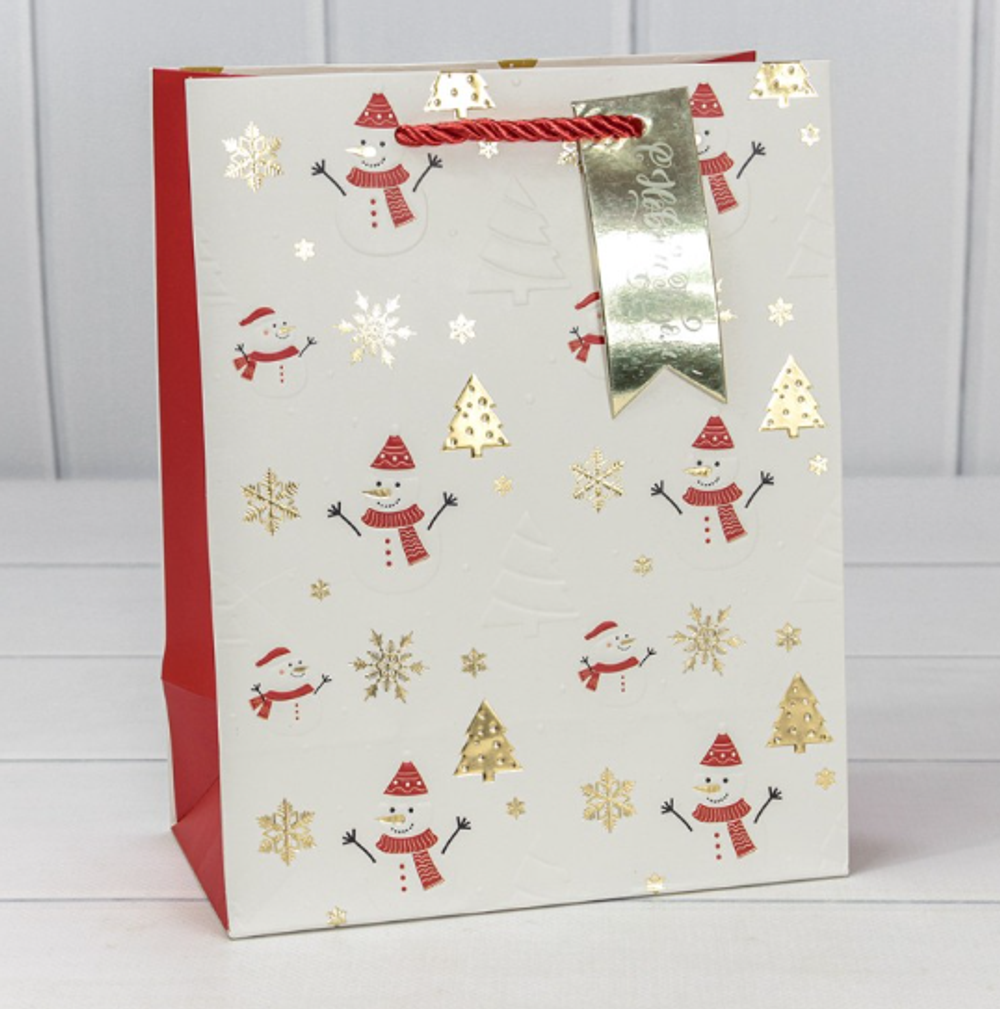 Пакет подарочный 18*23*10 НГ (микс 401)