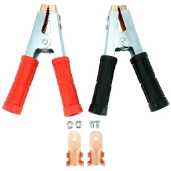 Зажим (крокодил) для провода 1000А 160х115мм (комплект) / Зажим клеммы АКБ