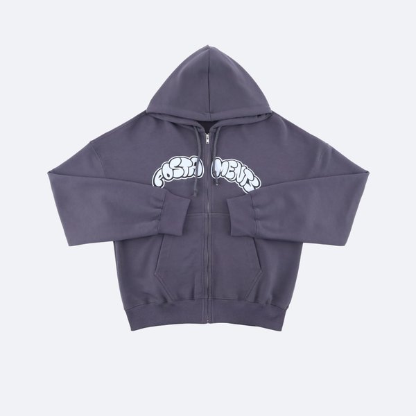 Худи Postaments Bubbles Logo Zip (grey) артикул: - купить в магазине Дайс