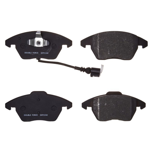 Колодки тормозные дисковые передние Double Force Замена для арт. DFP1791 DFP1550