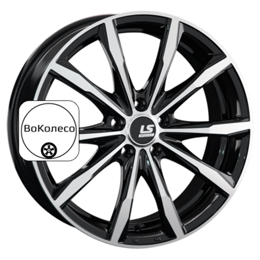 8x19/5x114,3 ET45 D67,1 RC38 BKF (конус) LS FlowForming