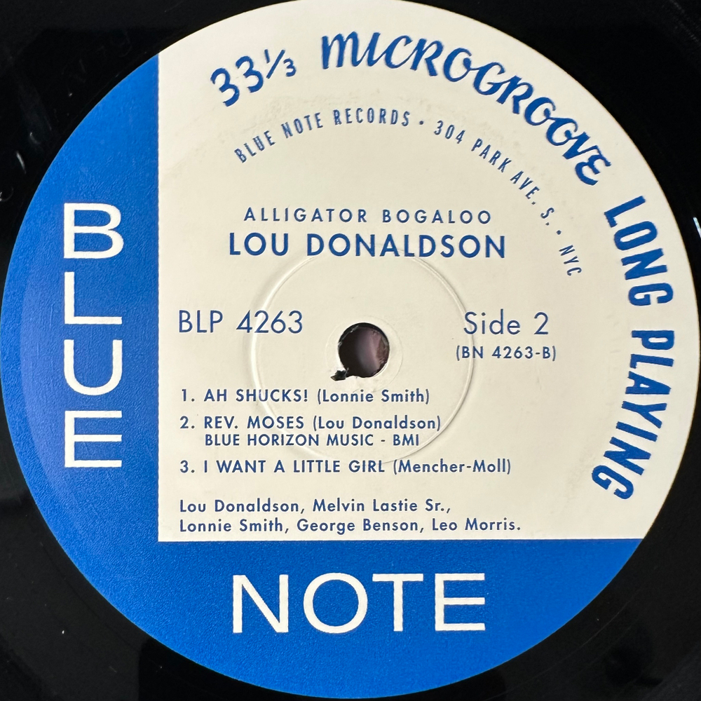 Lou Donaldson ‎– Alligator Bogaloo (США)
