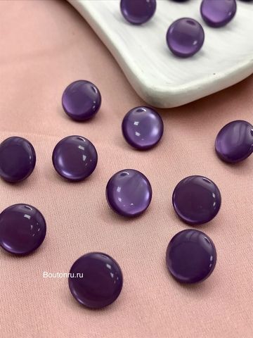 Пуговицы блузочные луна на ножке фиолетовый