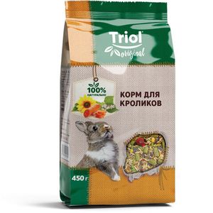 Корм для кроликов, 450г, Triol Original