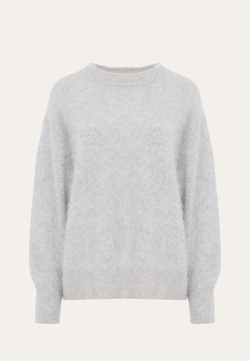 Свитер из пушистого кашемира