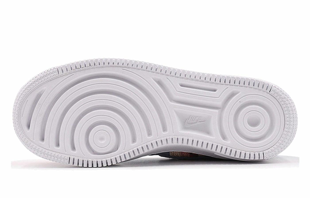 Кроссовки Nike Air Force 1 Upstep Glass Slipper (W) (Женская размерная сетка)