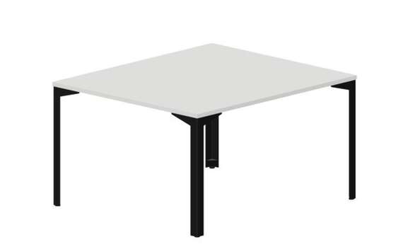 Составной стол на 2 рабочих места 118х136,6х75см, без отверстий