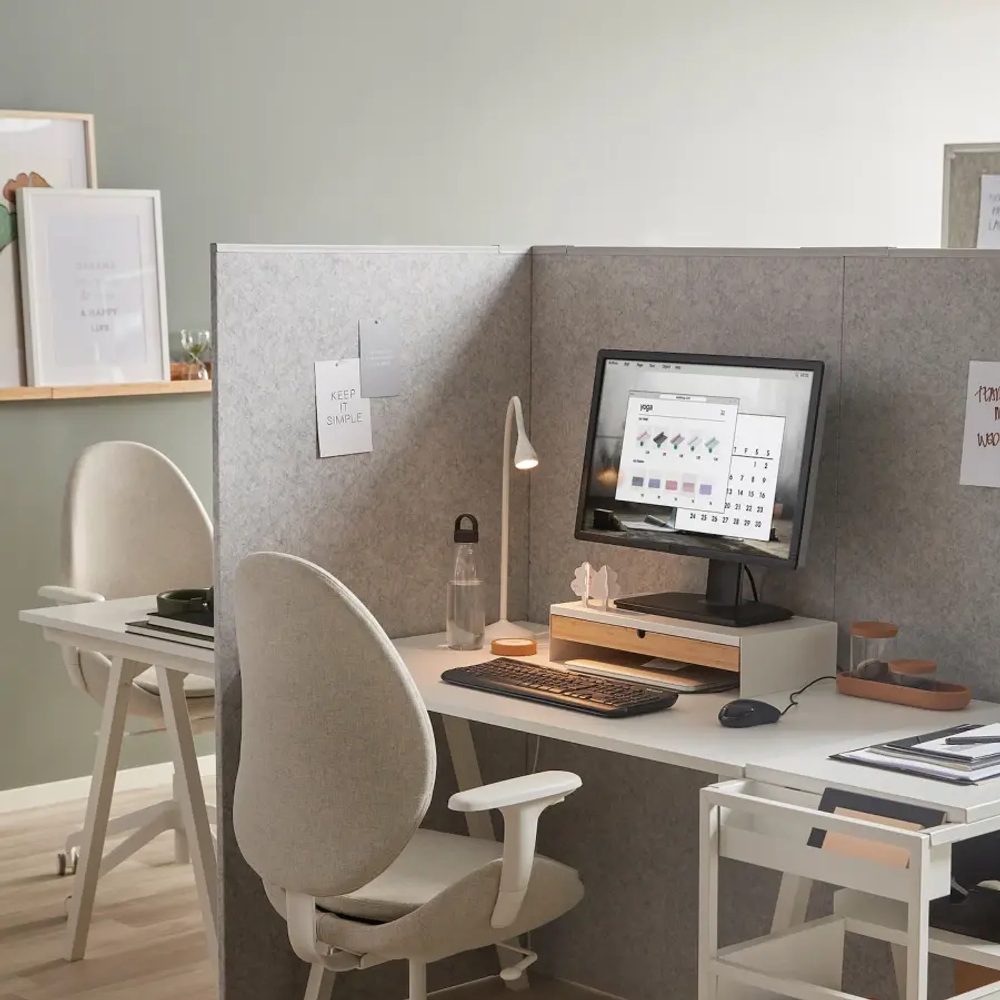 Перегородка - IKEA SIDORNA, 150x2x162см, светло-серый, СИДОРНА ИКЕА