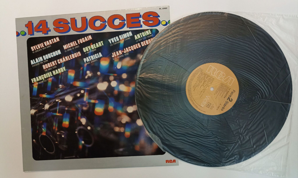 Винтажная виниловая пластинка LP Сборник 14 Succes (France 1977)