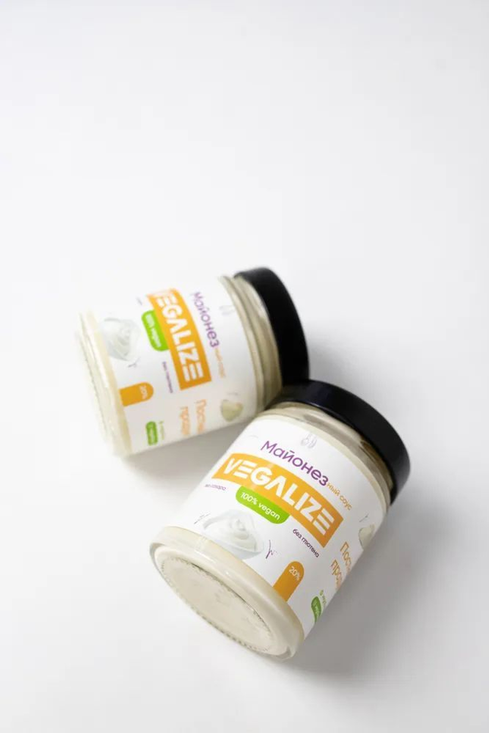 Майонезный соус VEGALIZE 3 шт по 240 г, легкий, постный, без сахара и глютена, низкокалорийный, для пиццы, макарон и салата