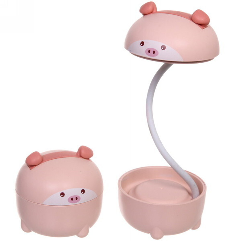 Светильник General, 60Вт, Е27, настольный красный (в пакете)