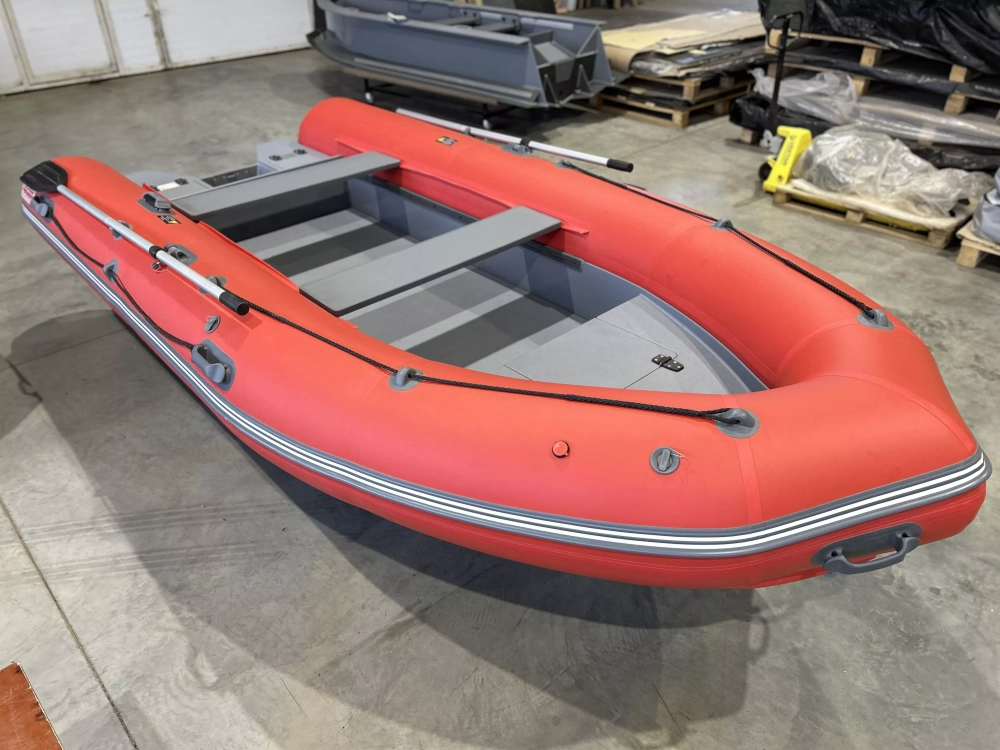 Моторная лодка РИБ Gelium 4300 (низкий борт, ПВХ конус)