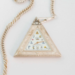 Редкие Масонские карманные часы треугольной формы