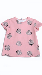 Футболка трикотажная для девочки 0-2 года Fleur de Vie