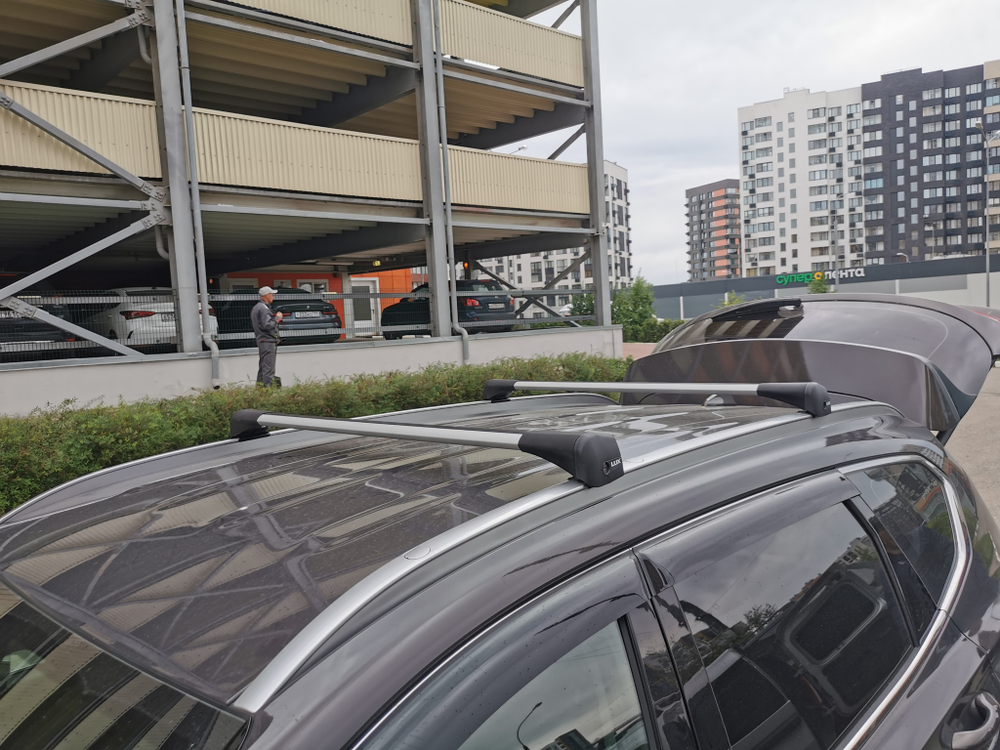 Багажная система LUX BRIDGE на Hyundai Palisade 2018-2023
