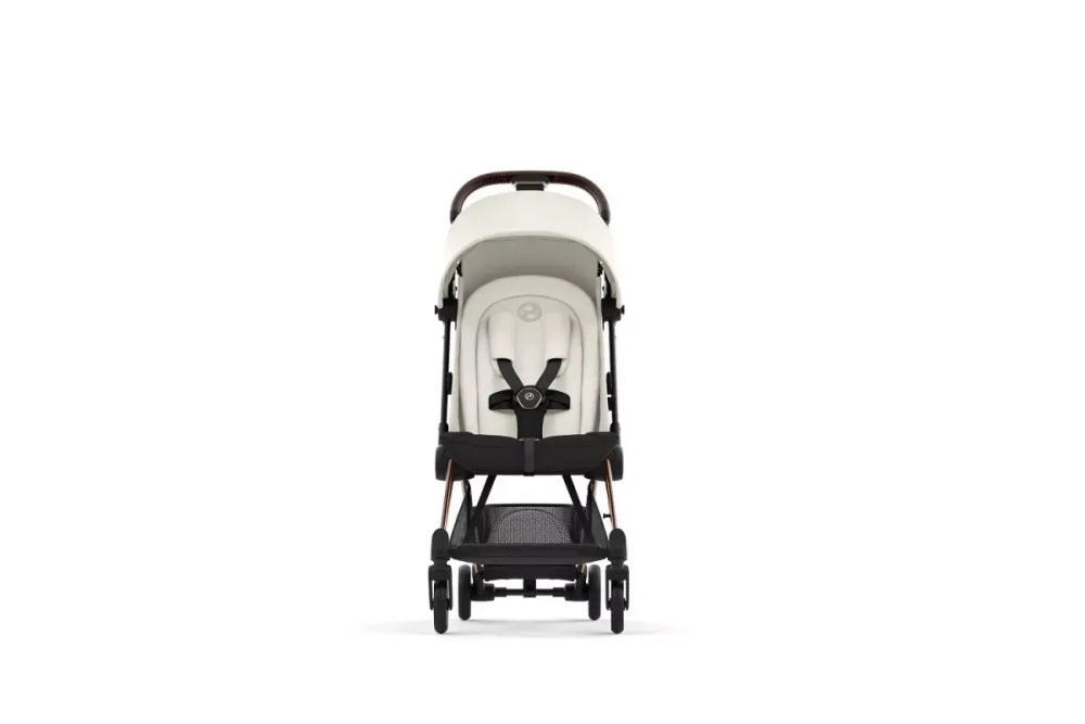Коляска прогулочная Cybex Coya, Off White шасси Rose Gold