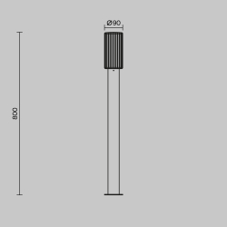 Ландшафтный светильник Outdoor O502FL-01B1