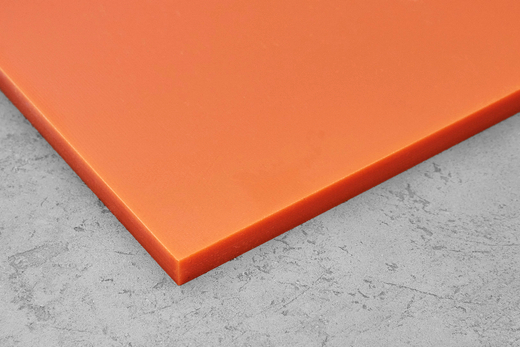 G10 лист 250х130х6(+)мм, оранжевый