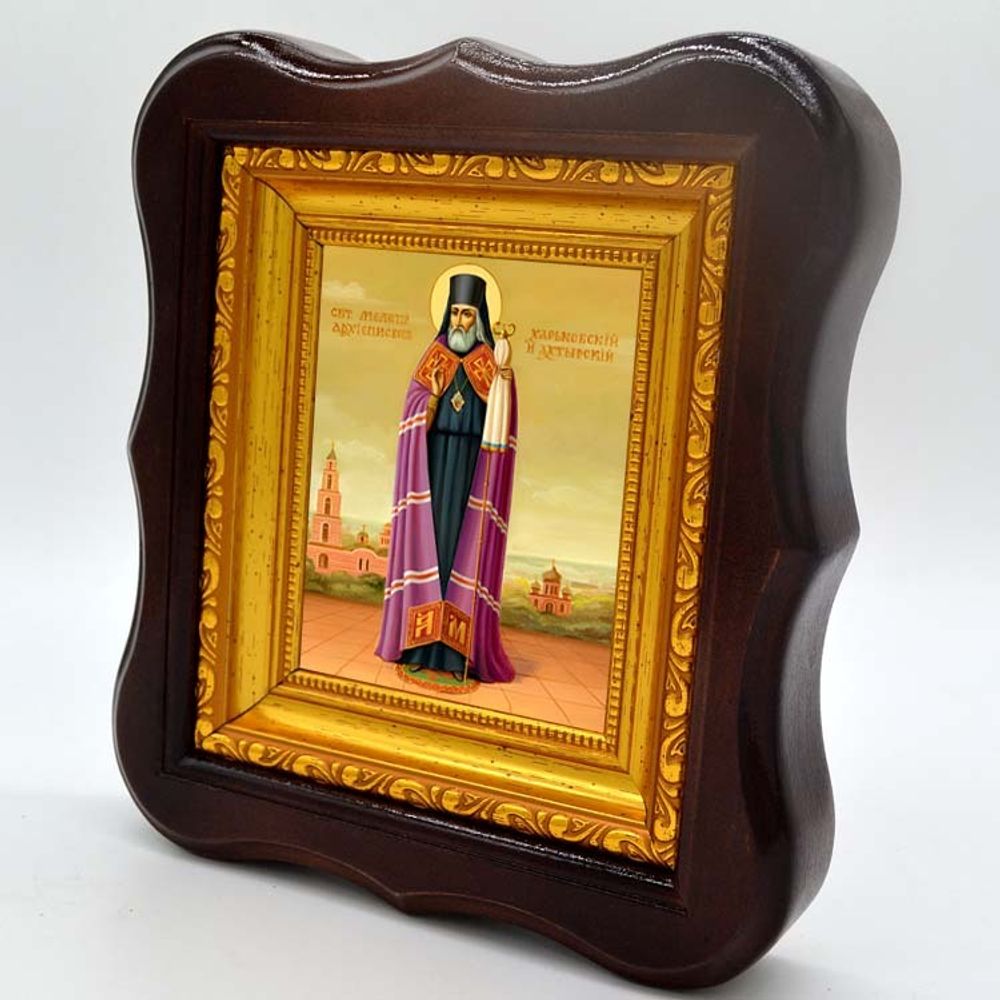 Мелетий (Леонтович) Святитель архиепископ Харьковский. Икона на холсте.