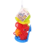 Набор для игры в песочнице «Динозавр - Мельница», 27*12,5 см, 6 предметов