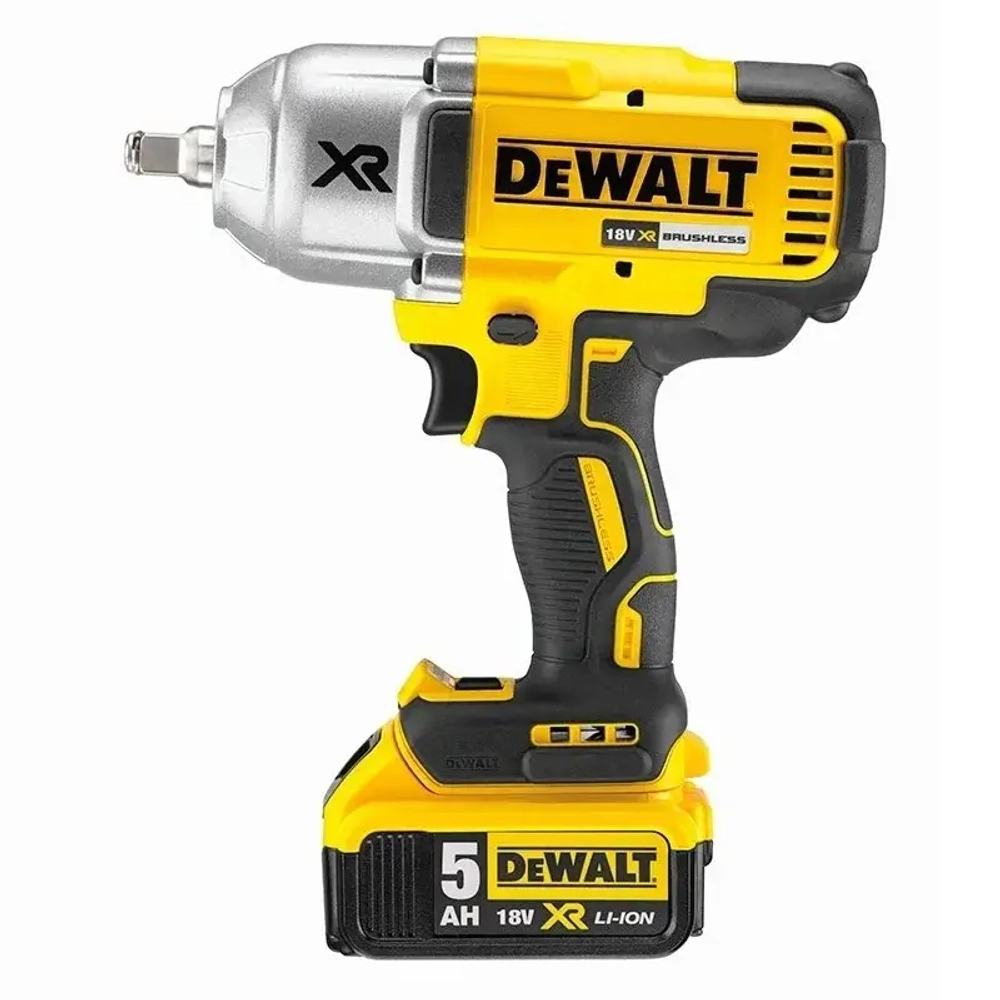 DeWalt DCF899P2 аккумуляторный гайковерт (2 x 5 Ач, ЗУ)