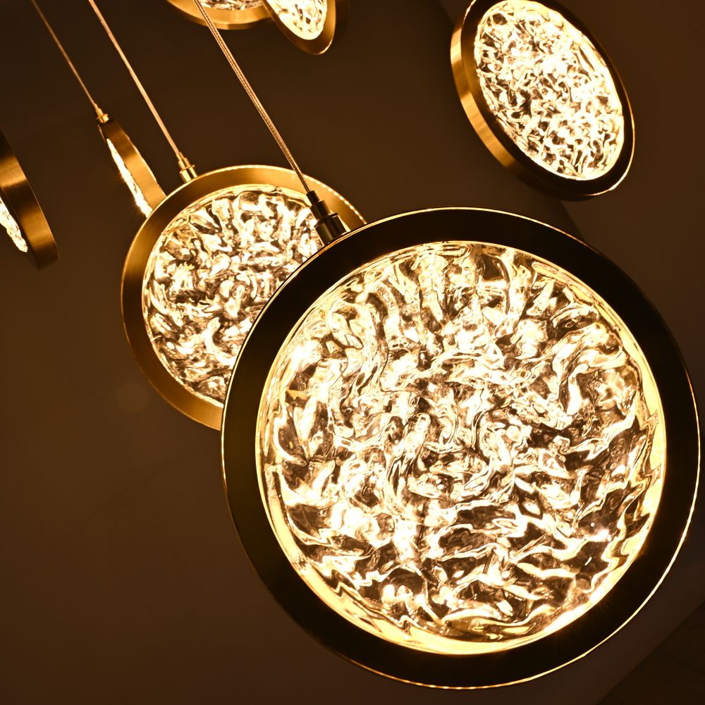 Дизайнерская Подвесная Люстра Луна Lighting Collection D70 By Imperiumloft