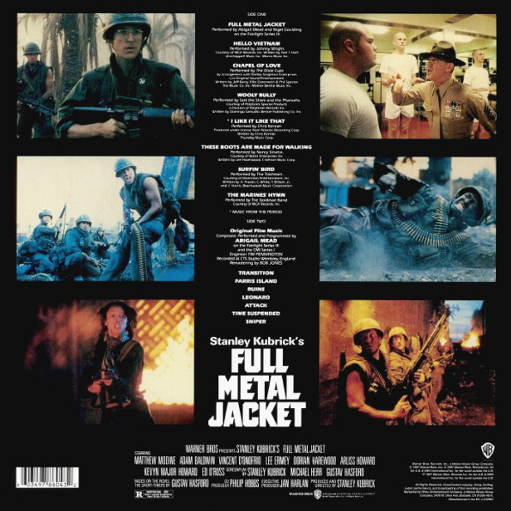 Soundtrack / Stanley Kubrick's Full Metal Jacket (Coloured Vinyl)(LP)