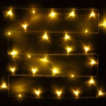 Гирлянда для дома 5,5м 50 ламп LED прозрач.пров.,8 реж, IP-20, Теплый белый