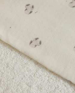 Zara Home Полотенце для лица и рук из хлопка, кремовый, 90x50 см