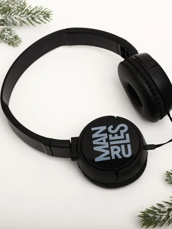 Наушники накладные «Santa», с микрофоном