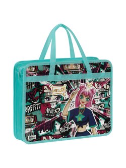 Папка с ручками А4 ширина 7,5см ( ПМ-А4-25-60172)