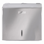 Диспенсер для полотенец LAIMA PROFESSIONAL INOX, (Система H3) V-сложения, нержавеющая сталь, зеркальный.