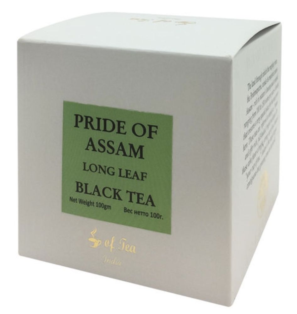 Чай черный Bharat Bazaar Pride of Assam Long Leaf 100 г