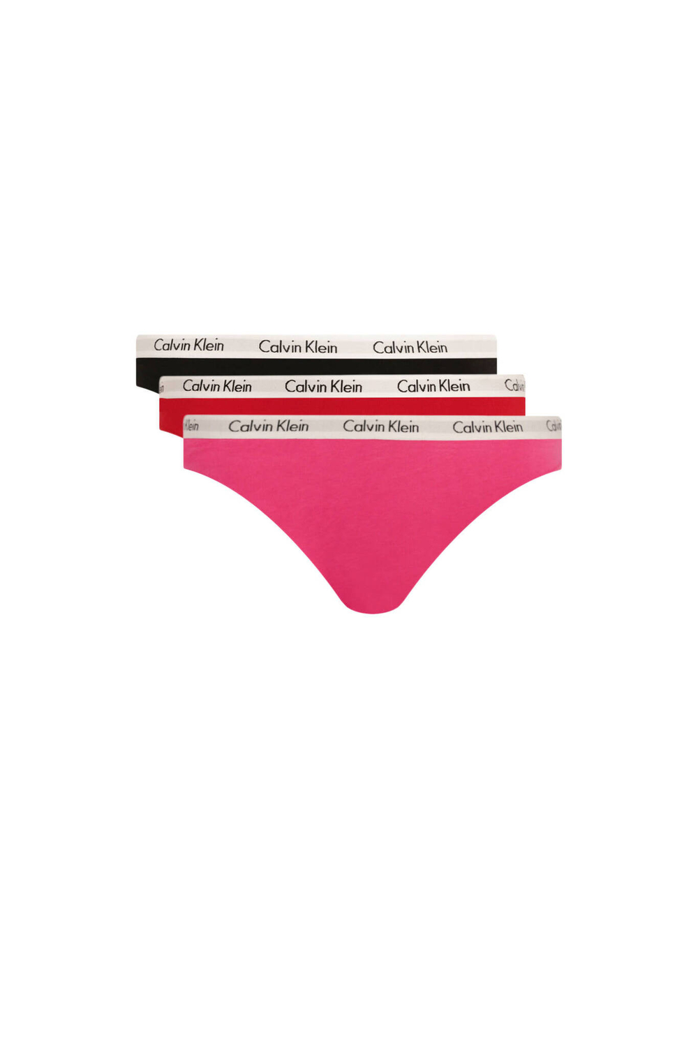 Трусики 3 пары 3PK Calvin Klein Underwear - черный(000QD5146E)