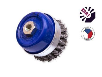 Щетка метал.чашка D= 80 мм М14 проволка d=0.60 мм  Kart 1261471