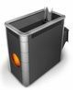 Дровяная банная печь TMF Саяны II Мини Carbon ДА ЗК