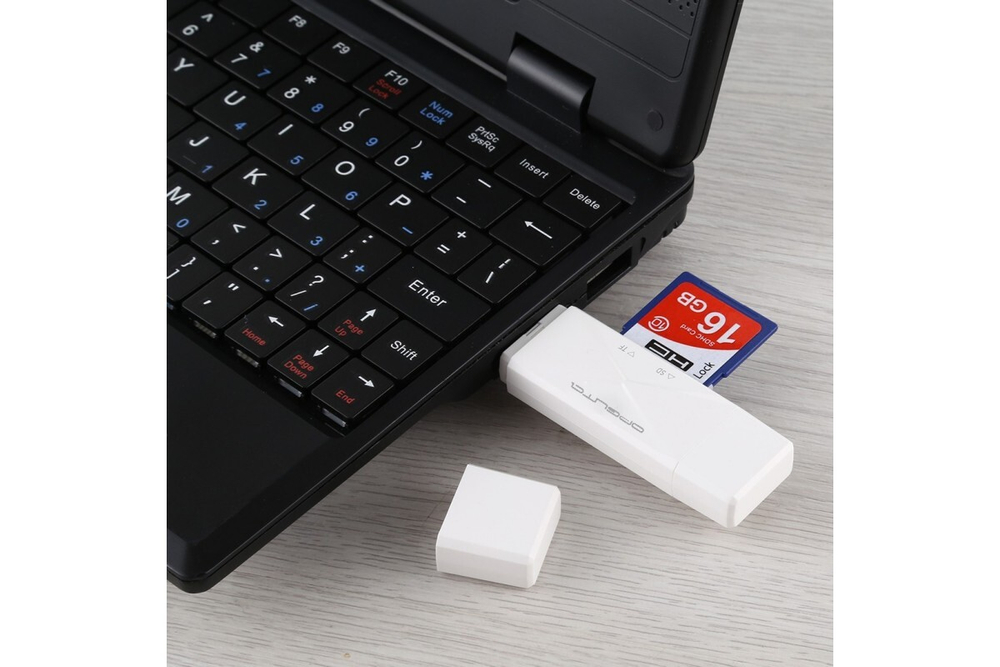 Картридер SD/MMC+Micro SD+MS+M2+ OTG microUSB TypeC