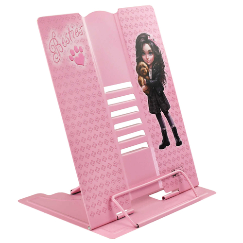 Подставка для книг и учебников Феникс+, 21х26х16.5 см, окрашенный чёрный металл, УФ-печать